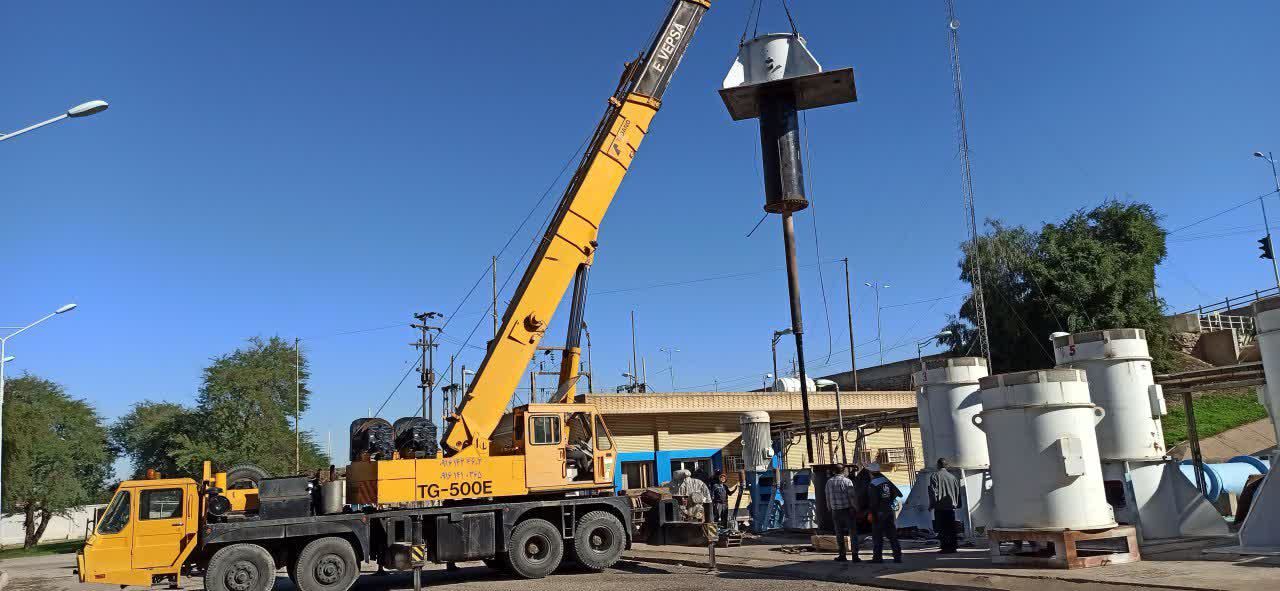 ظرفیت آبدهی ایستگاه اصلی پمپاژ سبیلی در شبکه آبیاری دز بهبود یافت