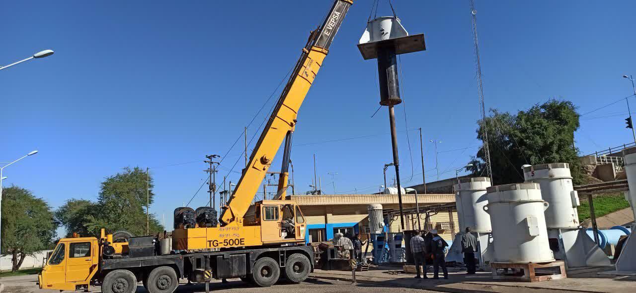 ظرفیت آبدهی ایستگاه اصلی پمپاژ سبیلی در شبکه آبیاری دز بهبود یافت
