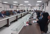 نهمین جلسه بررسی وضعیت وصول درآمد بخش آب سازمان آب و برق خوزستان برگزار شد