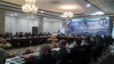 سی و هشتمین گردهمایی مدیران ارشد صنعت آب کشور در اهواز برگزار شد