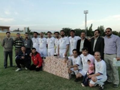 تیم فوتبال پیشکسوتان شرکت آبیاری زهره و جراحی به مقام قهرمانی دست یافت