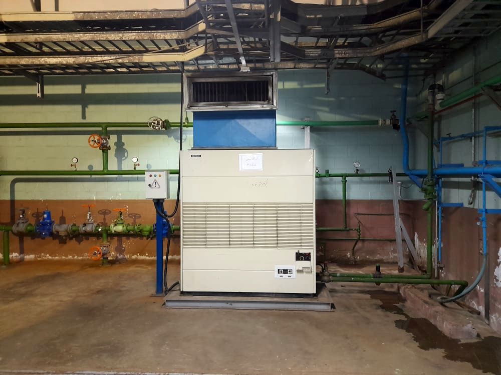 بازسازی و تعمیر ایرکاندیشن نیرگاه اول سد شهید عباسپور