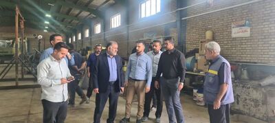 بازدید سرزده مدیرعامل سازمان آب و برق خوزستان از شرکت‌های آب جنوب شرق و لایروبی صبا