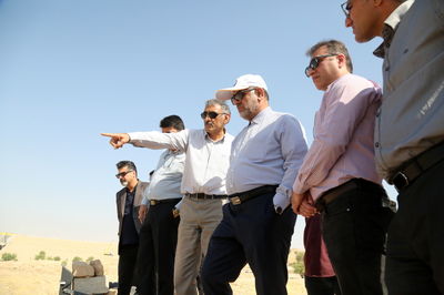 بازدید مدیرعامل سازمان آب و برق خوزستان از روند اجرایی سد مخزنی بالارود