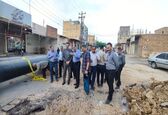 گزارش سفر یکروزه مدیرعامل سازمان آب و برق خوزستان به شهرستان های دزفول،شوشتر و اندیمشک