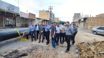 گزارش سفر یکروزه مدیرعامل سازمان آب و برق خوزستان به شهرستان های دزفول،شوشتر و اندیمشک