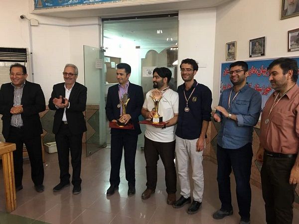 راه یابی شرکت بهره برداری تولید و انتقال آب غدیر خوزستان به مسابقات شطرنج قهرمانی کشور

