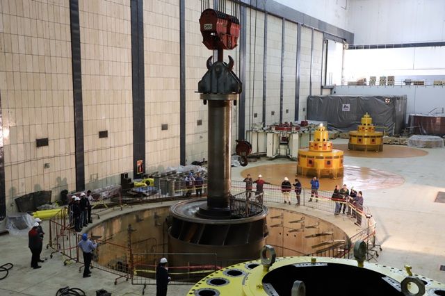 پیشرفت 85 درصدی عملیات بهینه سازی واحد شماره 3 نیروگاه اول سد شهید عباسپور