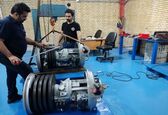 تعمیرات اساسی درایو هیدرولیک کلید خروجی ژنراتور (GCB) واحد شماره 8 نیروگاه کارون 3