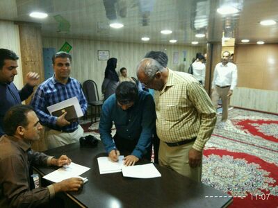 انتخابات نماینده کارگران حوزه ستادی شرکت نصب، تعمیر و نگهداری نیروگاه های برق آبی خوزستان برگزار شد