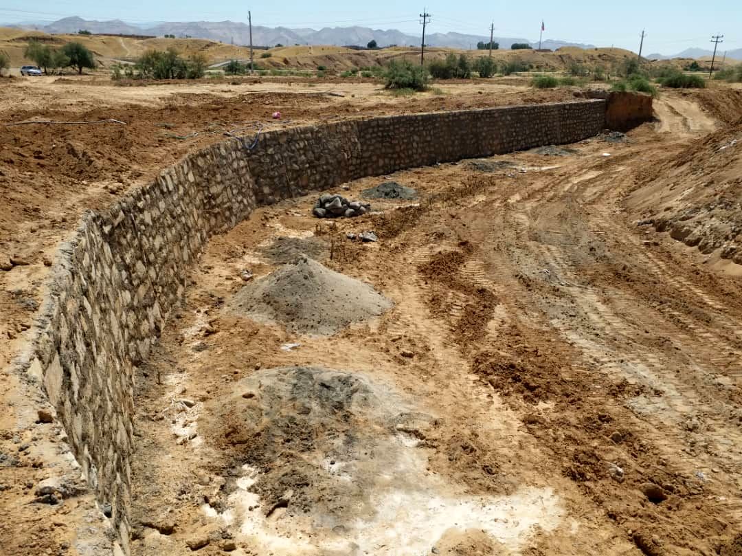 تعمیر و بازسازی زهکش اصلی شبکه جایزان