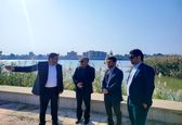 بازدید مدیرعامل شرکت خدمات لایروبى خوزستان صبا از کارگاه سد سلولی