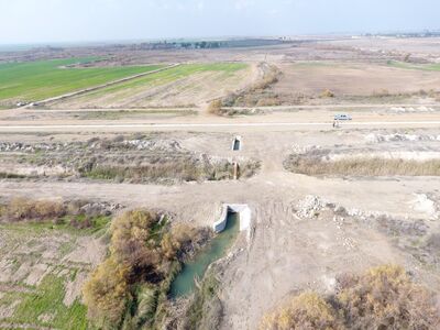 فلوم قدیمی انتقال آب روستای غزاله رامهرمز بازسازی شد