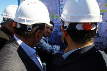 بازدید یک روزه استاندار از طرح آبرسانی غدیر