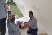 اعزام اکیپ درمانی موسسه پزشکی سازمان آب و برق خوزستان،به مناطق سیل زده

