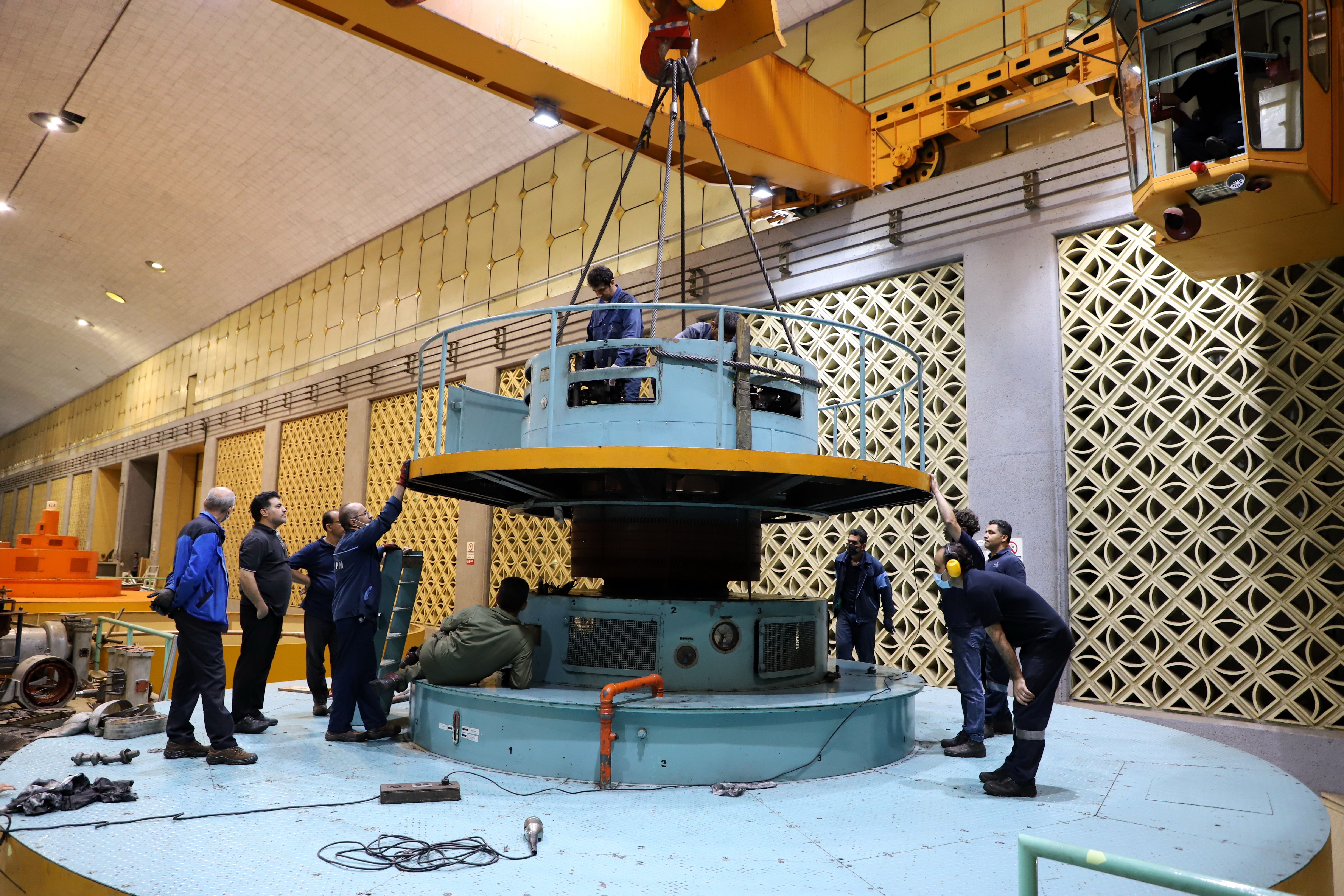  آرمیچر سیستم تحریک واحد 2 نیروگاه دز تعویض شد