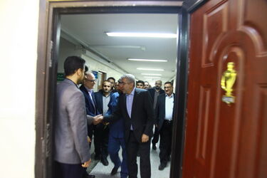 تصاویر افتتاح مرکز مانیتورینگ ایستگاه های هواشناسی و رونمایی از سامانه نرم افزارهای تخصصی صنعت آب