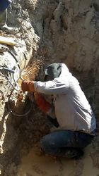 تعمیرات خط 450 و 500 میلیمتر انتقال آب به جنوب شرق استان انجام پذیرفت