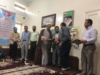 بسیجی نمونه شهرستان کارون از شرکت آب جنوب شرق انتخاب شد.