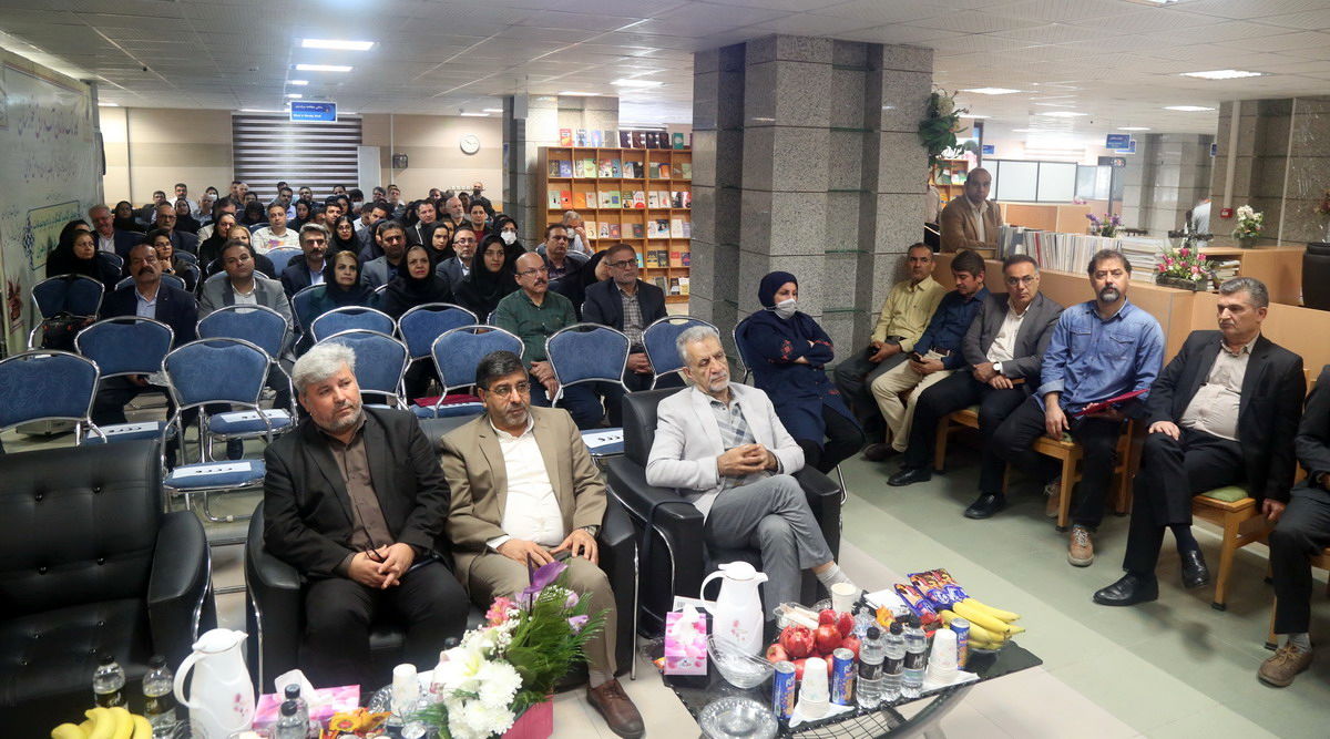 هفتمین جشن کتاب و دانایی سازمان آب و برق خوزستان برگزار شد