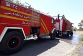 آتش سوزی در کوی سوم شعبان دزفول مهار شد