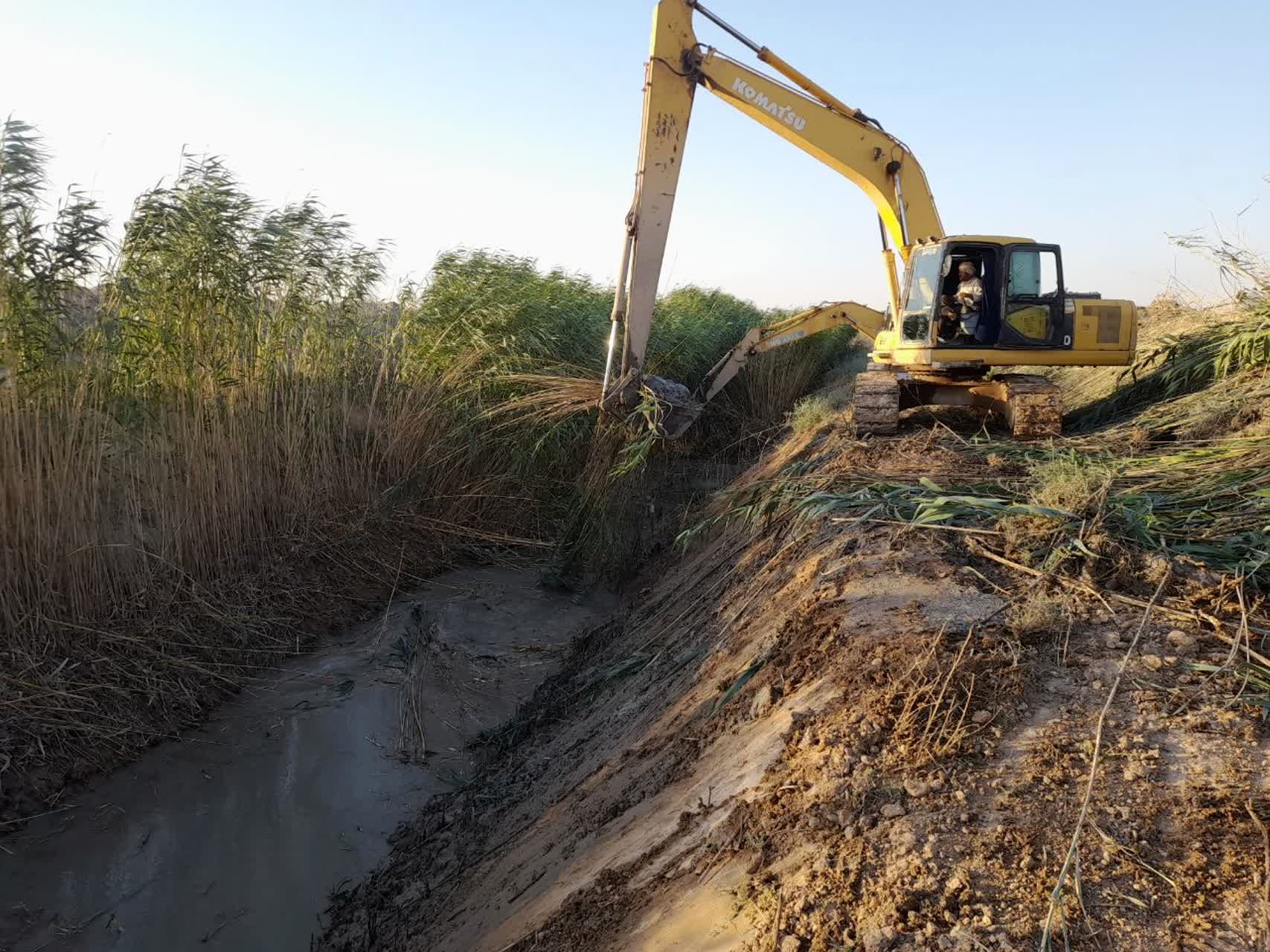 لایروبی زهکش های شادگان رو به اتمام است