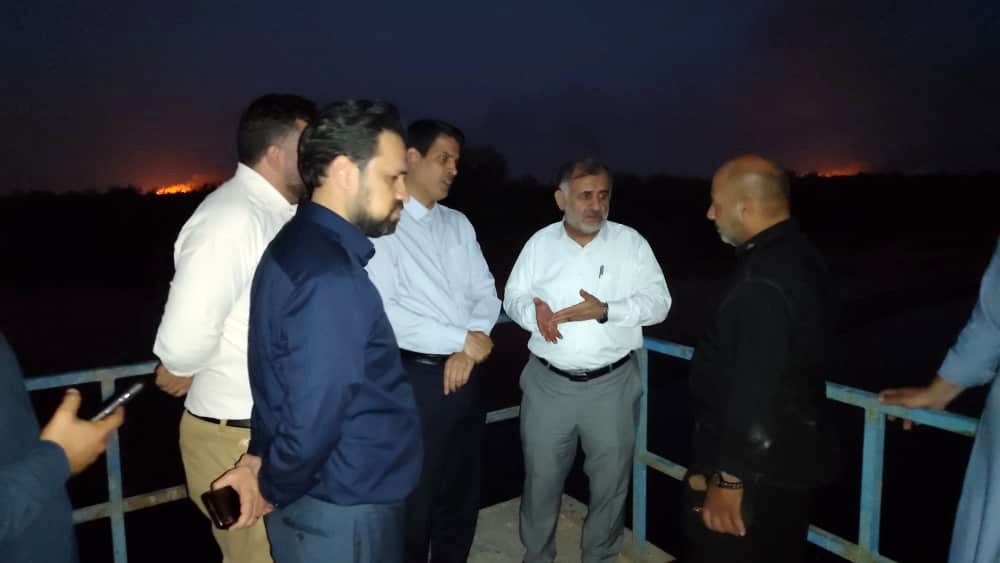 پیگیری میدانی مدیرعامل سازمان آب و برق خوزستان برای رفع مشکل آب شرب روستاهای سوییچی خرمشهر 