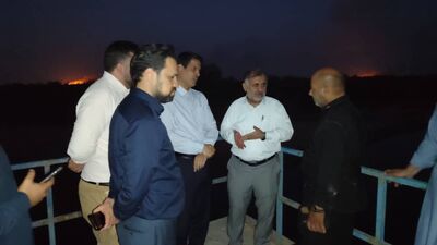 پیگیری میدانی مدیرعامل سازمان آب و برق خوزستان برای رفع مشکل آب شرب روستاهای سوییچی خرمشهر 