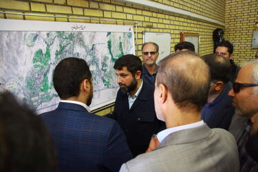 بازدید یک روزه استاندار از طرح آبرسانی غدیر