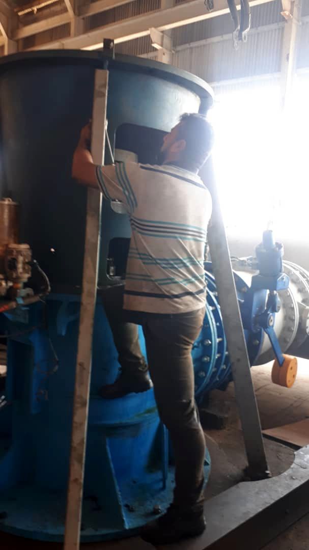 پمپ شماره چهار منصوری یک وارد مدار بهره برداری شد