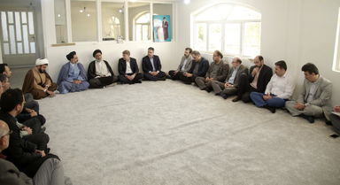 دیدار مدیرعامل با نماینده ولی فقیه در استان خوزستان