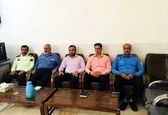  دیدار مشاور فرهنگی شرکت بهره برداری از شبکه های آبیاری زهره و جراحی با فرماندهان نیروی انتظامی آن حوزه