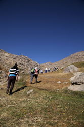 صعود گروه کوهنوردی آقایان سازمان آب و برق خوزستان به قله الوند همدان