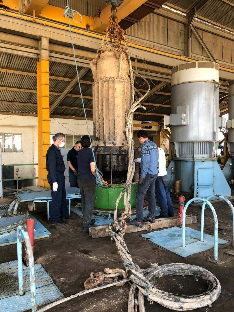 دو دستگاه پمپ کوباتا و ksb وارد مدار بهره‌برداری شد