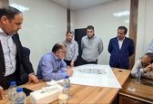 بازدید مدیرعامل سازمان آب و برق خوزستان از پروژه احداث تصفیه‌خانه آب کوت امیر