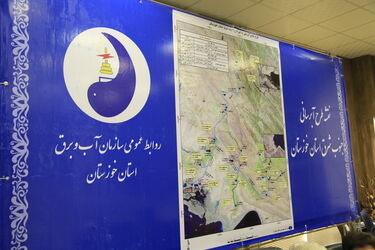 گزارش تصویری کلنگ زنی فاز اول طرح جامع آبرسانی شهرها و روستاهای جنوب شرق خوزستان
