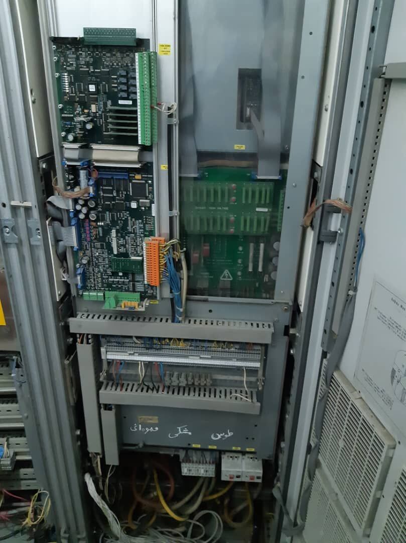 تعمیر درایو 990 KW ایستگاه پمپاژ منصوری یک توسط شرکت تعمیرات نیروگاه های برق آبی خوزستان
