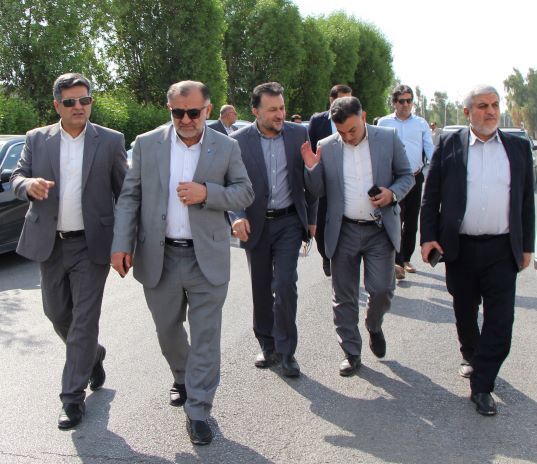 بازدید میدانی مدیر عامل سازمان آب و برق خوزستان از شبکه های تحت پوشش آبیاری مارون