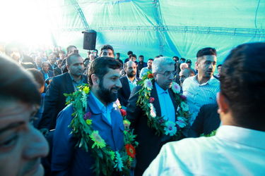 گزارش تصویری از آغاز به کار طرح آبرسانی به مناطق شمال شرق خوزستان