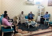 دیدار مدیران شرکت عمران نیرو خوزستان صبا با خانواده سردار شهید علی هاشمی  