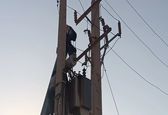 عملیات تعویض ترانسفورماتور معیوب ایستگاه پمپاژ آبیاری TB1 در حوضه کارون جنوبی اجرا شد
