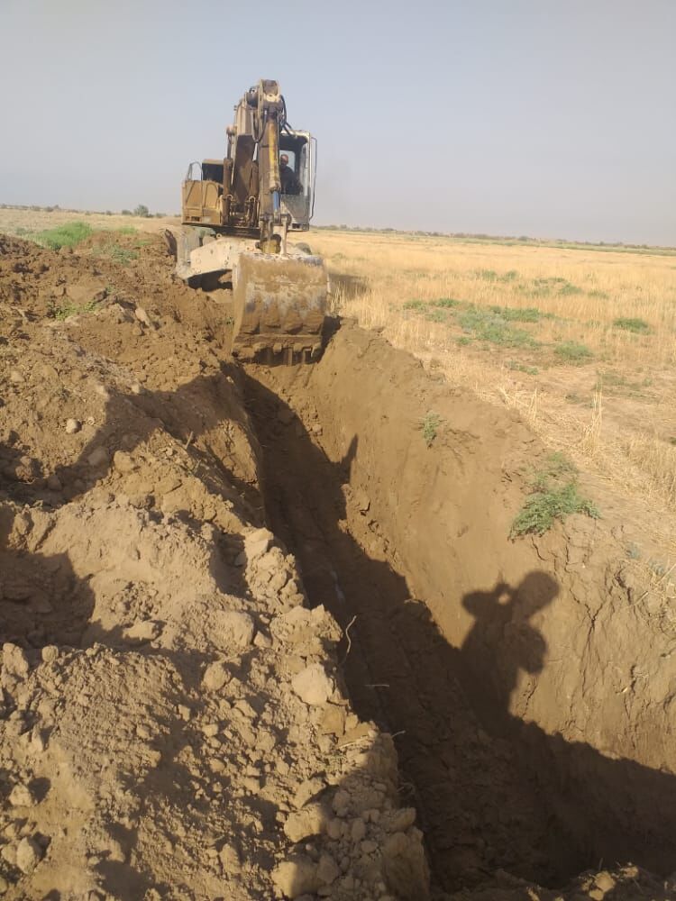 مشکل تجمع زه آب اراضی شبکه شهید رجایی مرتفع شد