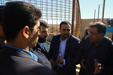 بازدید یک روزه استاندار از طرح آبرسانی غدیر