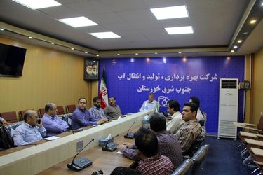 برگزاری جلسه پرسش و پاسخ در شرکت آب جنوب شرق