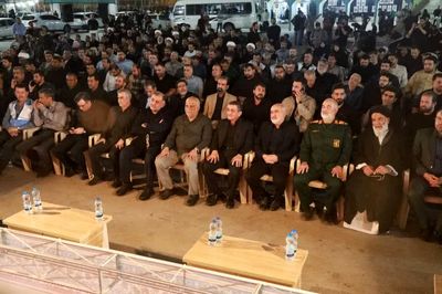 مراسم اهتزاز پرچم پرافتخار اربعین حسینی با حضور مسئولان ارشد استان در پایانه مرزی شلمچه برگزار شد