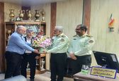 دیدار مدیرعامل شرکت بهره برداری از سد، نیروگاه و شبکه های آبیاری مارون با فرمانده نیروی انتظامی شهرستان بهبهان به مناسبت هفته نیروی انتظامی
