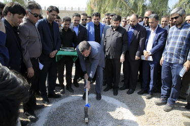کلنگ زنی آب شرب شوشتر