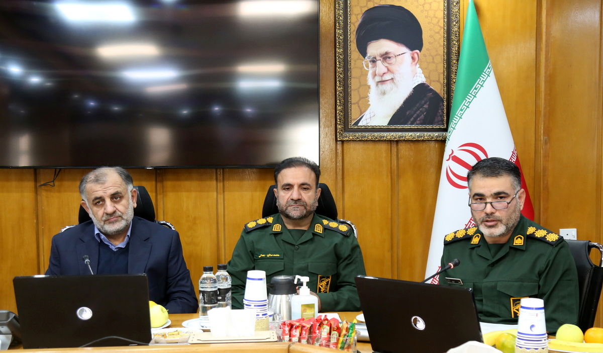 نشست هماهنگی برنامه های هفته بسیج در سازمان آب و برق خوزستان برگزار شد