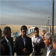 تقدیر فرماندار رامشیر از مدیرعامل و کارکنان بهره برداری زهره و جراحی