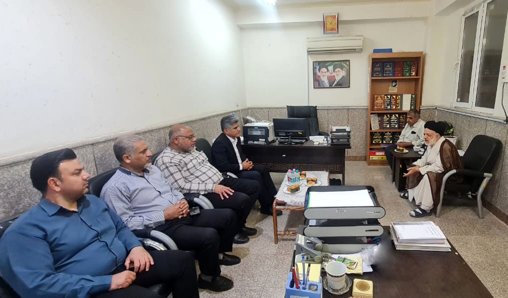 دیدار سرپرست شرکت بهره برداری مارون با امام جمعه شهرستان بهبهان